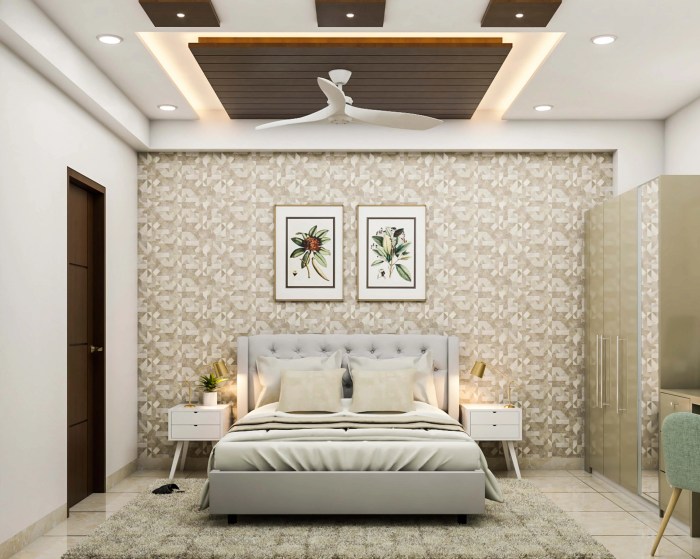 Pop ceiling bedroom design