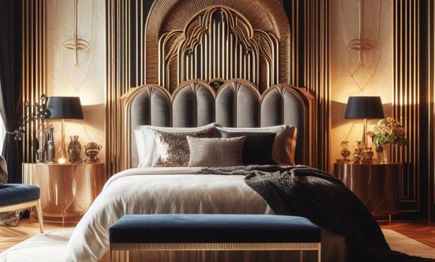 Art Deco Bedroom Design Ideas