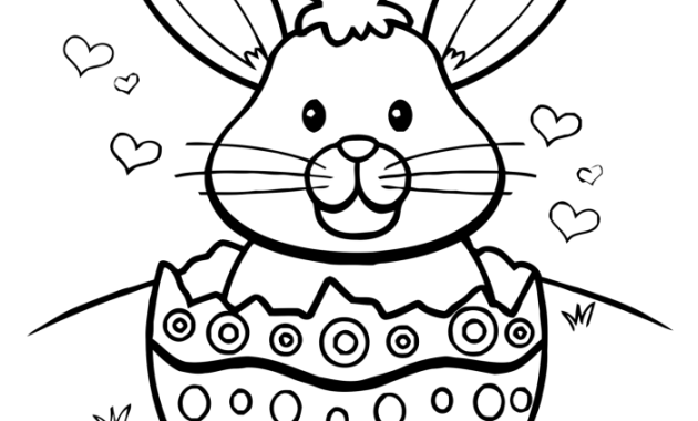 Easter Coloring Sheets for Kids