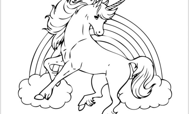 Kids Unicorn Coloring Pages A Magical Dive