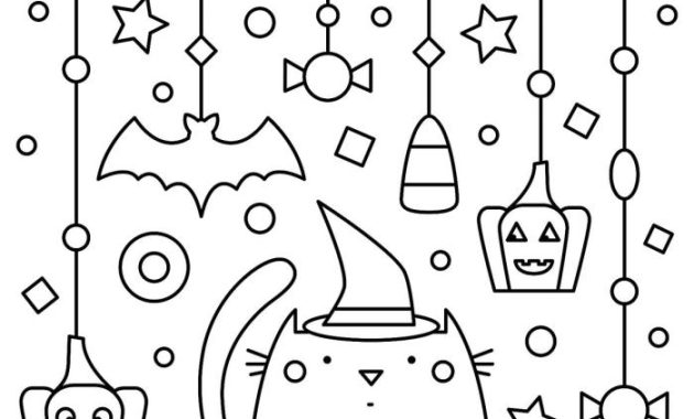 Halloween Coloring Pages for Kids