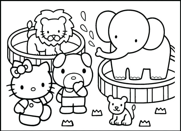 Animal coloring pages for kids printable