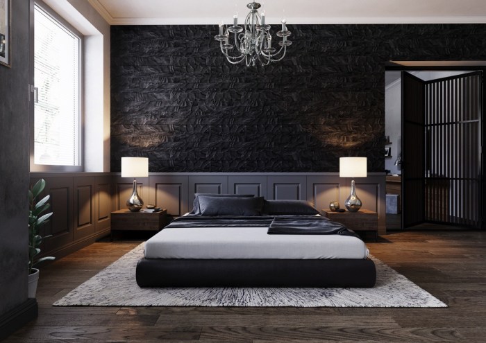 Bedroom design ideas black