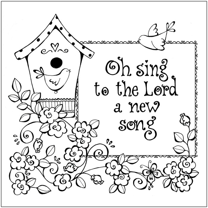 Kids christian coloring pages