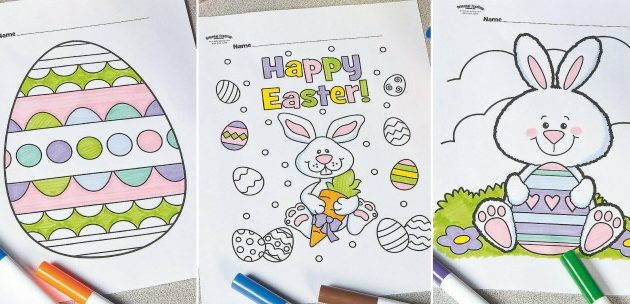 Kids Easter Coloring Pages A Comprehensive Analysis