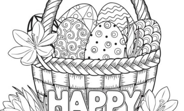 Childrens Easter Coloring Pages A Joyful Creation