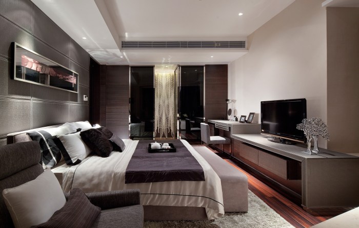 Luxury modern master bedroom design