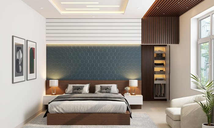 Ceiling pop design for bedroom