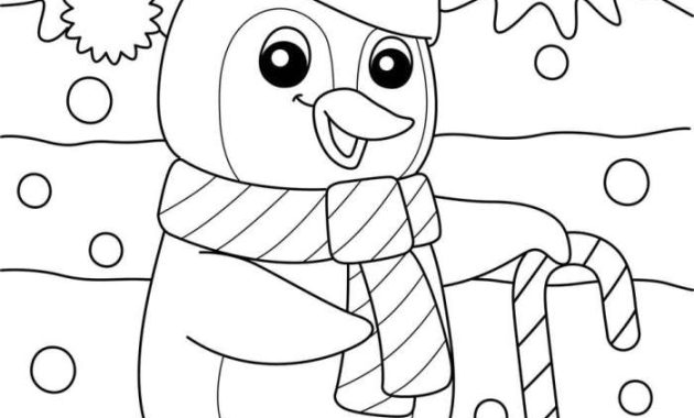 Easy Christmas Coloring Pages Festive Fun