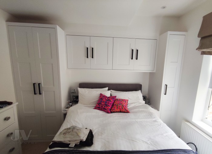 Interior design bedroom cupboards