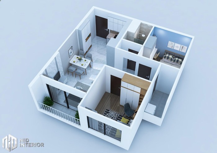 Bedroom house plans apartment two small floor apartments designs 3d bedrooms architecture bath architecturendesign article modern cabin