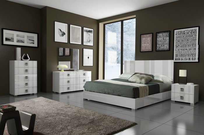 Modern bedroom furniture design