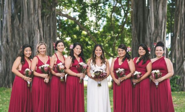 Wedding Red Bridesmaid Dresses A Style Guide