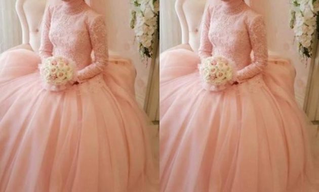 Peach Color Dress for Wedding Guest