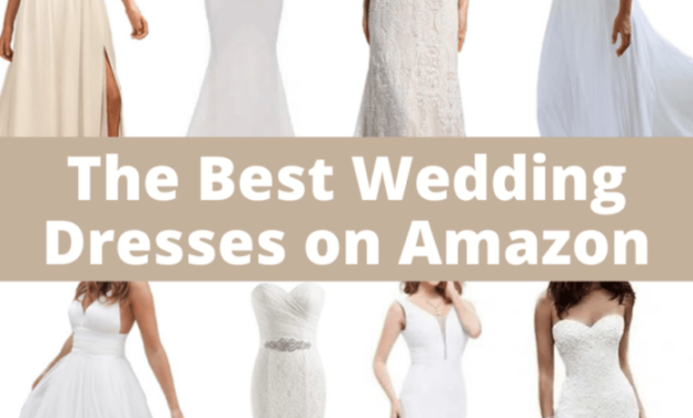 Wedding Dresses on Amazon.com A Comprehensive Guide