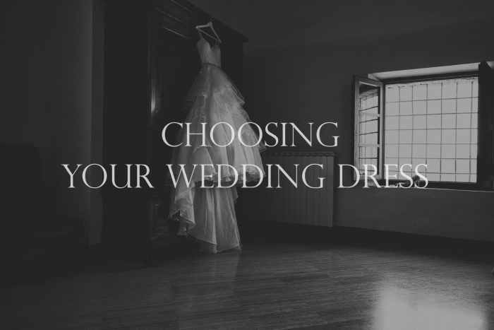 When to start looking at wedding dresses